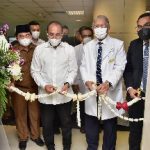 Gubernur Sumatera Utara (Sumut) Edy Rahmayadi menghadiri sekaligus meresmikan Ruang Orthopedic Center di Rumah Sakit Colombia Asia, Jalan Listrik Medan, Senin (13/12/2021). Gubernur Sumut berikan apresiasi kepada Rumah Sakit tersebut, dengan harapan kedepan masyarakat dan pasien dari luar negeri lebih memilih menggunakan fasilitas rumah sakit yang ada di Sumut saja.