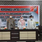 Kapolres Serdang Bedagai AKBP Dr Ali Machfud S.IK, M.IK memimpin rapat koordinasi Lintas Sektoral persiapan pelaksanaan Operasi Kepolisian Terpusat Lilin Toba - 2021, Rabu (8/12/2021)
