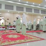 Bupati Sergai H Darma Wijaya kukuhkan pengurus Gabungan Organisasi Wanita (GOW) di Aula Sultan Serdang, Kamis (9/12/2021).