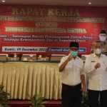 Forum Kewaspadaan Dini Masyarakat (FKDM) Sumut mengelar Rapat Kerja FKDM Sumut 2021 yang dirangkai dengan Forum Group Discussion (FGD)