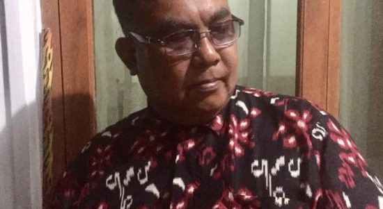 Ketua komite SMKN1 Pangkalan kerinci sekaligus ketua Parsadaan Muslim Tapanuli Armansyah Harahap SH