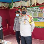 Kapolres Sergai AKBP Ali Machfud,saat mengecek kesiapan salah satu pospam Operasi Lilin Toba.Photo: AR.Manik/Mitanews.co.id