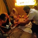 Tim Inafis dari Polres Sergai melakukan perjalanan terhadap nelayan yang tewas di perairan Pantai Kuala Putri.