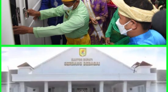 Gedung baru Kantor Bupati Sergai yang diresmikan pada puncak hari jadi Kabupaten Serdang Bedagai ke-18.