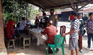 Pelaksanaan vaksinasi yang digelar Polres Padangsidimpan secara door to door menyasar masyarakat lansia.