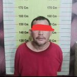 Tersangka Sahwir alias Awe (40) diamankan di Mapolres Sergai.