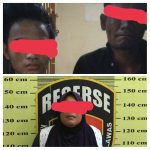 Dua pelaku pencurian sepeda motor dan seorang perempuan penadah barang curian ditangkap Satreskrim Polres Palas 