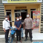 Ricky Muliadi Sinaga (21) pelaku pencurian Septor diamankan di Mapolsek Firdaus