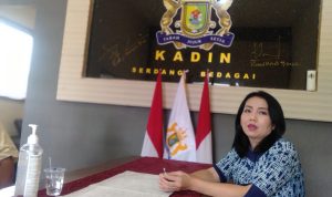 Ketua KADIN Kabupaten Serdang Bedagai ,Suyanti .
