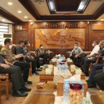 Wakil Gubernur Sumatera Utara Musa Rajekshah menemui Mendes PDTT Abdul Halim Iskandar di Kantor Kementerian Desa PDTT, Kalibata, Jakarta. (6/1)