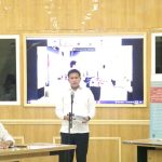 Wabup Sergai H. Adlin Umar Yusri Tambunan saat memberikan sambutan pada Rapat Pleno Pelaksanaan dan Evaluasi Program Kerja Tim Percepatan Akses Keuangan Daerah (TPAKD).