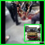 Korban tewas saat dibawa ke RSU Melati Perbaungan.