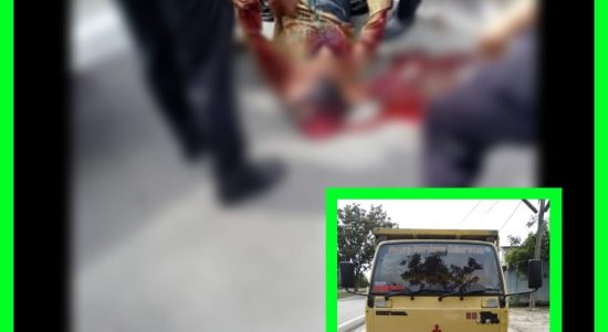 Korban tewas saat dibawa ke RSU Melati Perbaungan.