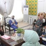 Ketua Tim Penggerak (TP) Pemberdayaan Kesejahteraan Keluarga (PKK) Sumatera Utara (Sumut) Nawal Lubis menerima audiensi Pengurus Yayasan Thalassaemia Indonesia (YTI) Sumut, di Rumah Dinas Gubernur Sumut, Jalan Jenderal Sudirman Nomor 41 Medan, Jumat (18/3).