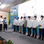 Wakil Gubernur (Wagub) Sumatera Utara (Sumut) Musa Rajekshah menghadiri pelantikan Dewan Pengurus Wilayah Badan Komunikasi Pemuda Remaja Masjid Indonesia (DPW BKPRMI) Sumut periode 2022-2026 di Masjid Al-Musannif, Sabtu (12/3) malam.