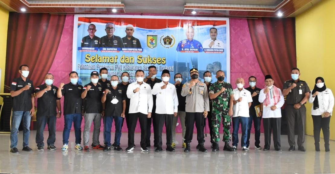 Pengurus PWI Serdang Bedagai.