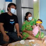 Dian Pramana (36) dan Sri Rahmayati (33) bersama Namira