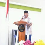 Plt Bupati Palas,drg.H.Ahmad Zarnawi Pasaribu.CHt.MM.M.Si membuka secara resmi kegiatan santiaji pilkades.