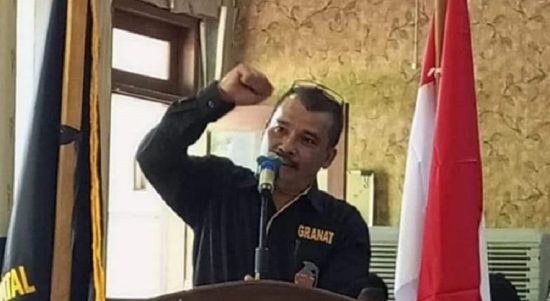 Ket fhoto ketua Granat Madina Ali Anapiah SH