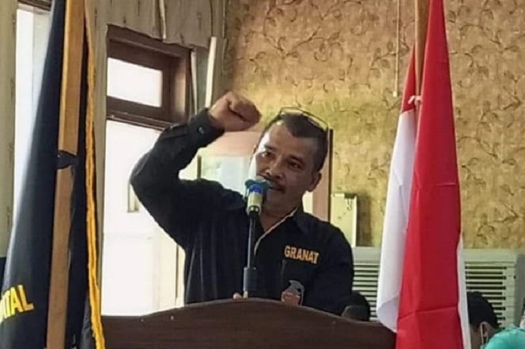 Ket fhoto ketua Granat Madina Ali Anapiah SH