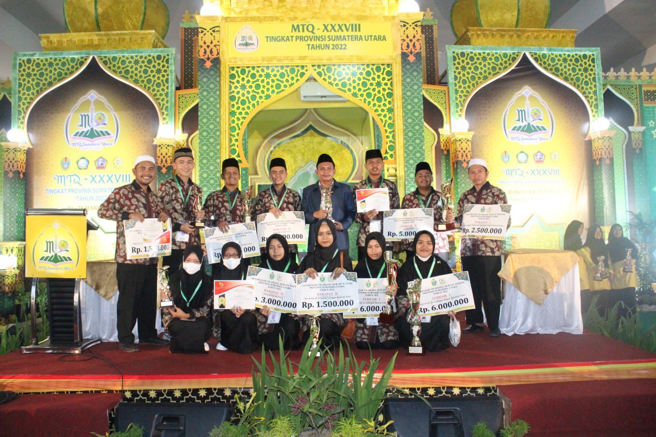 Kabupaten Palas menduduki posisi peringkat ke 6 pada perhelatan MTQ ke 38 tingkat Provinsi Sumut dengan meraih juara 1,2 serta harapan 1 dan 2 dari berbagai perlombaan cabang.