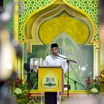 Gubernur Sumatera Utara (Sumut) Edy Rahmayadi didampingi Wakil Gubernur Sumut, Musa Rajekshah menghadiri pembukaan sekaligus Pelantikan Dewan Hakim Musabaqah Tilawatil Qur'an (MTQ) XXXVIII Tingkat Provinsi Sumut Tahun 2022 di Aula Arsyah Thalib Lubis, Kampus I Universitas Islam Negeri (UIN) Sumut, Senin (21/3/2022)