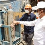Gubernur Sumatera Utara (Sumut) Edy Rahmayadi mendatangi Lokasi Pembangkit Listrik Tenaga Panas Bumi (PLTPB) PT Sorik Mas Geothermal Power (SMGP) di Desa Sibanggor Tongah, Kecamatan Puncak Sorikmarapi, Kabupaten Mandailingnatal (Madina), Rabu (27/4).