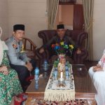 Suasana pertemuan silaturrahim Kapolres AKBP. Dwi Prasetyo Wibowo, S.I.K dengan Ketua PCNU Kota Padangsidimpuan, H. Misbahuddin Nasution, SH, SPN MKN.