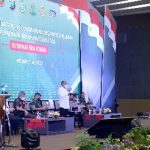 Gubernur Sumatera Utara (Sumut) Edy Rahmayadi menjadi Pembicara pada Rapat Koordinasi Percepatan Realisasi APBD kabupaten/kota dan pembangunan infrastuktur di Hotel Santika Dyandra, Jalan Kapten Maulana Lubis, Medan, Selasa (31/5). Edy Rahmayadi mendorong agar Laporan Keuangan Pemerintah Daerah (LKPD) seluruh kabupaten kota di Sumut tahun 2022 meraih opini Wajar Tanpa Pengecualian (WTP) dari Badan Pemeriksa Keuangan (BPK).