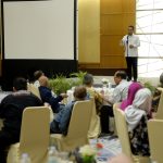Penjabat (Pj) Sekretaris Daerah Provinsi Sumatera Utara (Sumut) Afifi Lubis menghadiri Silaturahmi sekaligus Halal bihalal dengan para Pejabat Purna Tugas Pemerintah Provinsi Sumut di Ballroom Hotel Aryaduta Jalan Kapten Maulana Lubis Medan, Rabu (25/5).