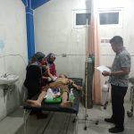 Usai ditembak petugas kepolisian saat hendak ditangkap, seorang terduga pengedar sabu di Kota Padangsidimpuan dibawa ke RSUD setempat untuk mendapatkan pengobatan.