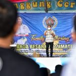 Gubernur Sumatera Utara (Sumut) Edy Rahmayadi menghadiri acara Family Gathering dan Silaturahmi Keluarga Besar Persatuan Wartawan Indonesia (PWI) Sumut di Themepark Pantai Cermin, Kecamatan Pantai Cermin, Kabupaten Serdangbedagai, Sabtu (4/6/2022)