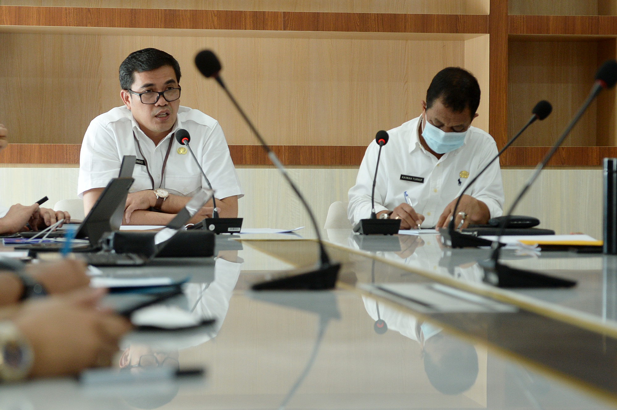 Kepala Biro Perekonomian Setdaprov Sumut Naslindo Sirait