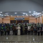 Plt Bupati PadangLawas( Palas ) drg.H.Ahmad Zarnawi Pasaribu CHt.MM.M.Si melepas keberangkatan Calon Jama'ah Haji Kloter 6 Di Asrama Haji Medan , Kamis (16/06/2022).